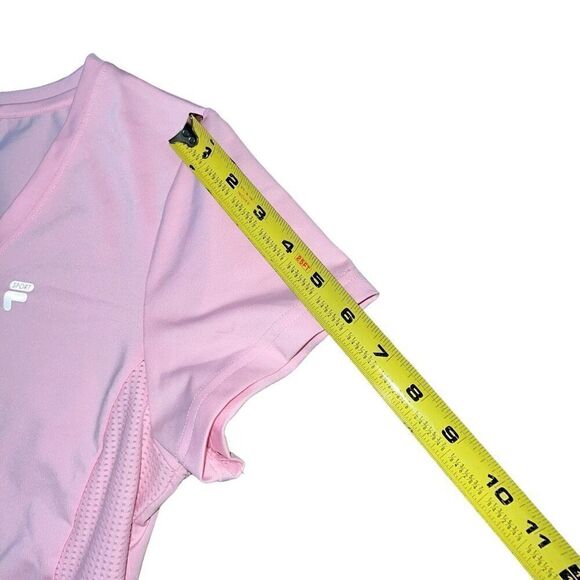 FILA SPORT Pink Athletic Short Sleeve Top Size M - Picture 6 of 6